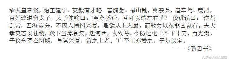 大唐荣耀建宁王李倓真名（大唐荣耀看历史上的建宁王李倓之死）(3)