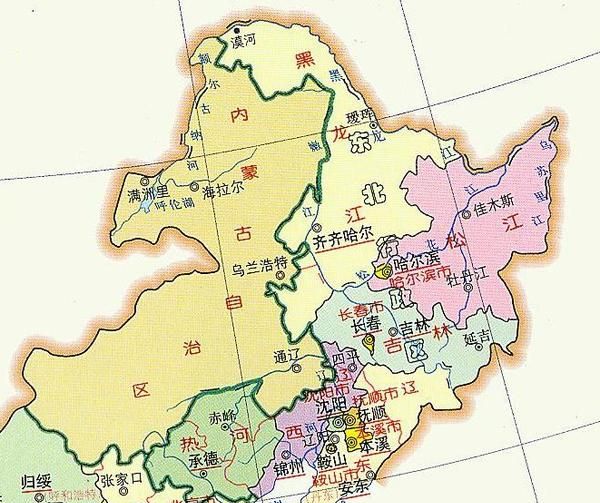 东北三省有哪省