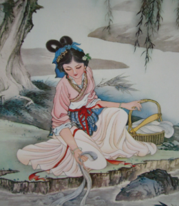 ​与西施同入越宫的春秋美女：郑旦