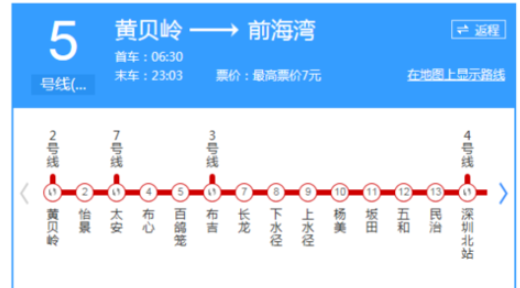 深圳地铁号线线路图,深圳地铁平时运营到什么时候图10