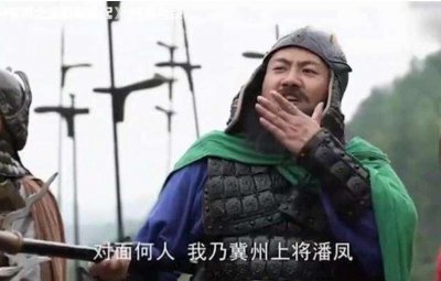 ​潘凤被谁斩于马下，潘凤为什么叫无双上将