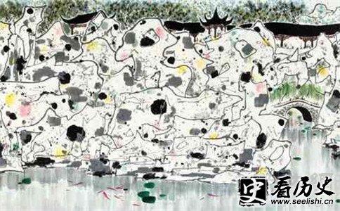吴冠中作品