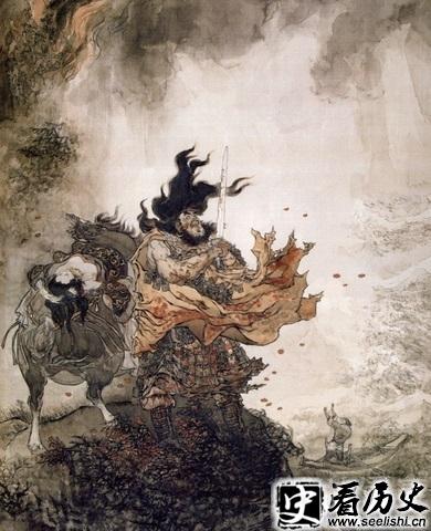 乌江自刎的项羽