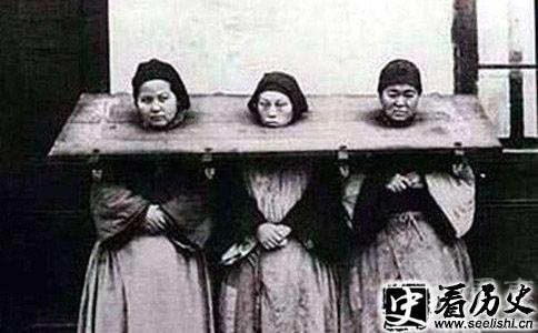 被严刑处理的女性