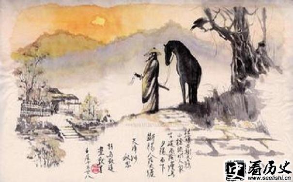 天净沙秋思图