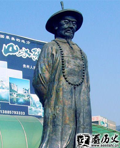 丁宝桢铜像