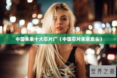 ​中国未来十大芯片厂（中国芯片未来龙头）