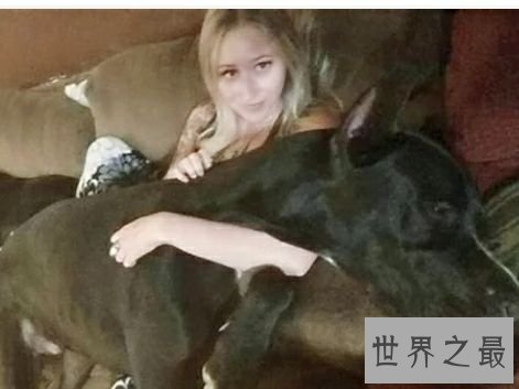 世界上最高大的狗，2.1米高的它内心其实挺温柔的。