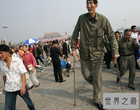世界十大最高男性排名（一），竟然有人高达2.5米