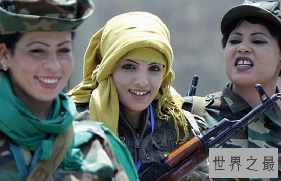 世界十大最漂亮的女保镖，卡扎菲的美女保镖军团