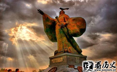 汉武帝雕像