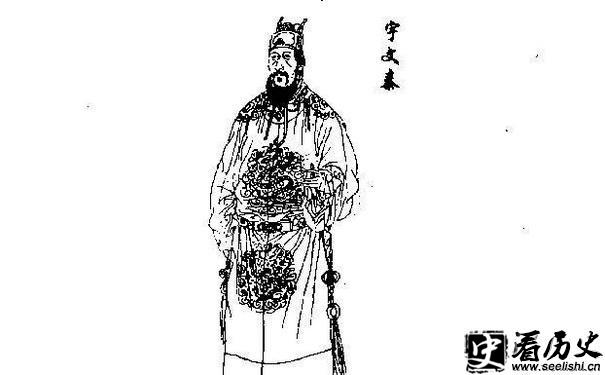宇文泰画像