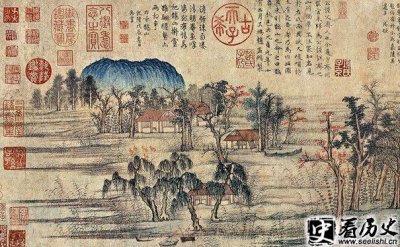 ​赵孟頫鹊华秋色图赏析