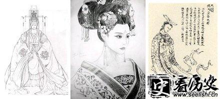 一代女皇武则天画像