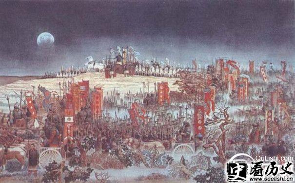 牧野之战中周武王的军队