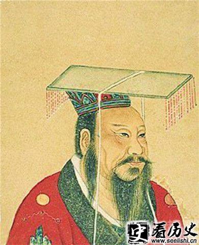 秦始皇的画像