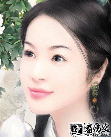 绿珠画像