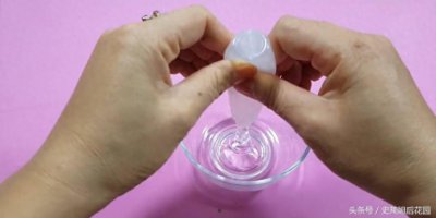 ​无硼砂水的史莱姆制作方法，只需3种材料，轻松制作完成