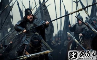 ​三国演义猛将张飞图片 黑色张飞脸谱特征