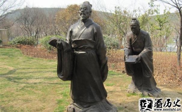 刘义庆雕像