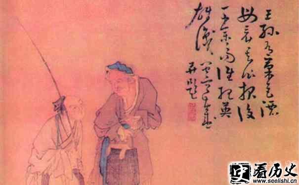 韩信漂母画像