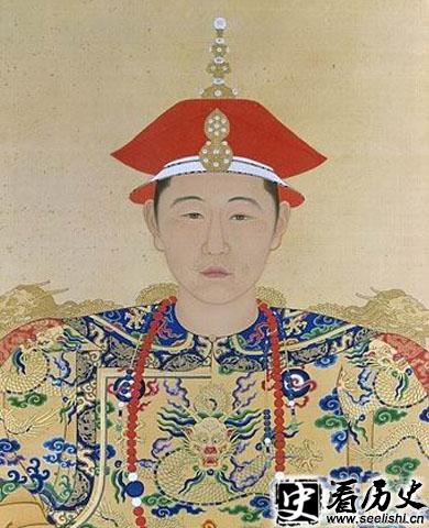青年康熙的画像
