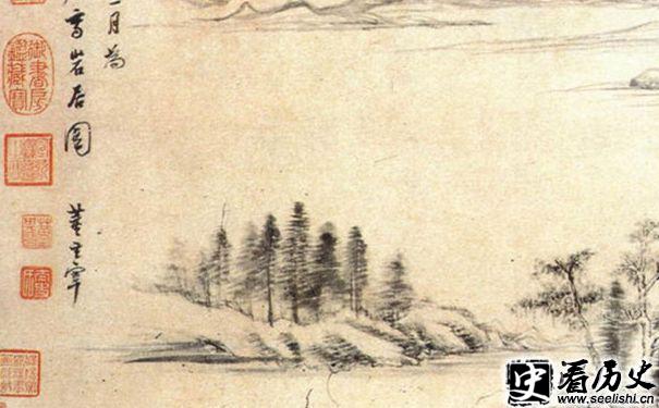 董其昌的画作