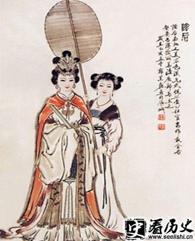 阴丽华人物图
