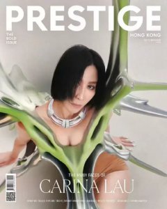 ​刘嘉玲科技感杂志写真大片，短发配墨镜飒气十足