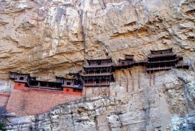 ​中国最危险寺庙：盘点中国七大最危险悬空寺！