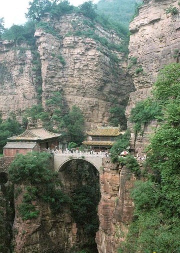 河北苍岩山悬空寺 