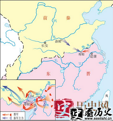 淝水之战的时间 简述秦晋淝水之战发生在哪一年