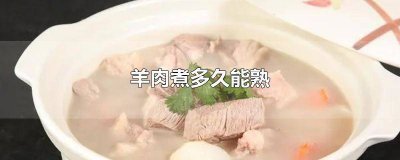 ​火锅羊肉煮多久能熟透 火锅羊肉需要多少分钟煮熟