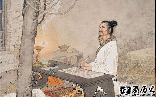 司马迁创作图片