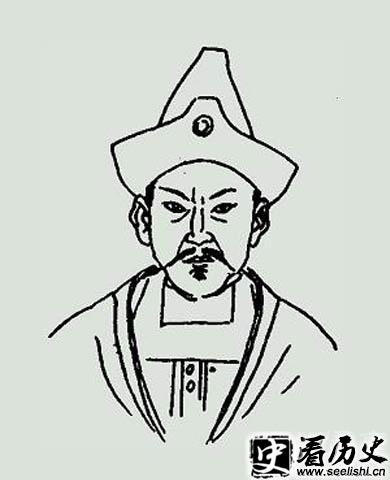 夏毅宗画像