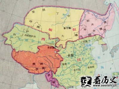 ​西汉地图 西汉历史地图 西汉疆域 BC202-AD8