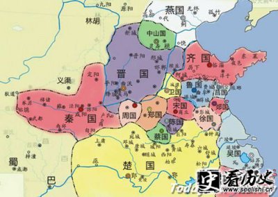 ​春秋战国时期到底有几个诸侯国？