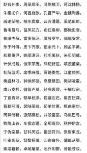 ​百家姓是哪个朝代编的（ 《百家姓》成书于北宋初年）