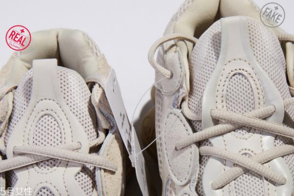 yeezy500真假对比 教你成为鉴定大师