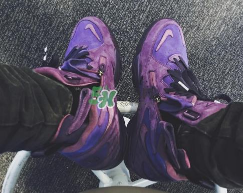 kitx与nike air maestro 2联名复古战靴实物什么样_上脚效果