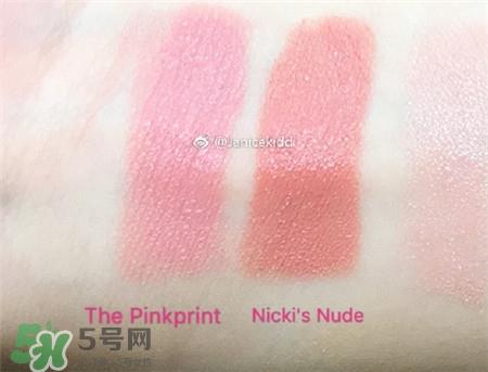 mac nicki minaj唇膏色号_mac nicki minaj唇膏试色图