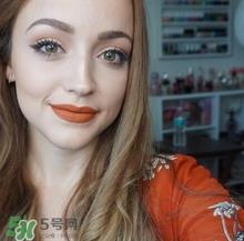 ofra miami fever南瓜色口红色号 ofra南瓜色口红试色