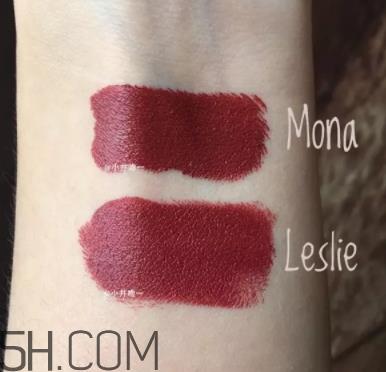 nars mona和leslie一样吗？nars mona和leslie试色对比