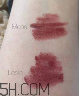 nars mona和leslie一样吗？nars mona和leslie试色对比
