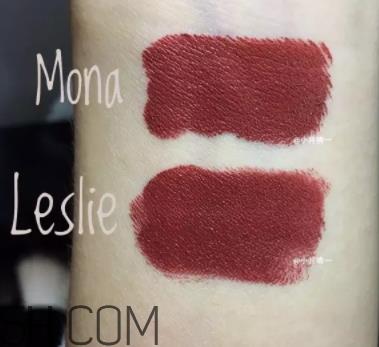 nars mona和leslie一样吗？nars mona和leslie试色对比
