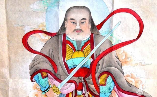 古代神话中五大天帝，第五紫薇大帝，第四真武大帝第三玉皇大帝