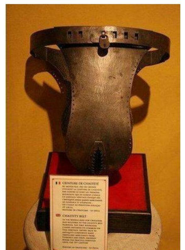 揭中外古代女性贞操锁真面目，个个残忍至极