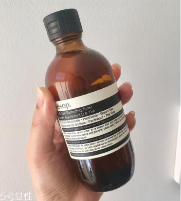 伊索绿茶平衡液怎么样 aesop绿茶平衡水使用感受