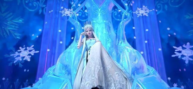 叶罗丽冰公主动漫手机壁纸分享，既美丽又美丽，高清冰雪美女图