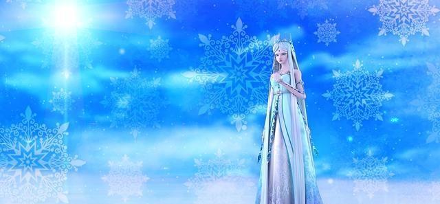 叶罗丽冰公主动漫手机壁纸分享，既美丽又美丽，高清冰雪美女图